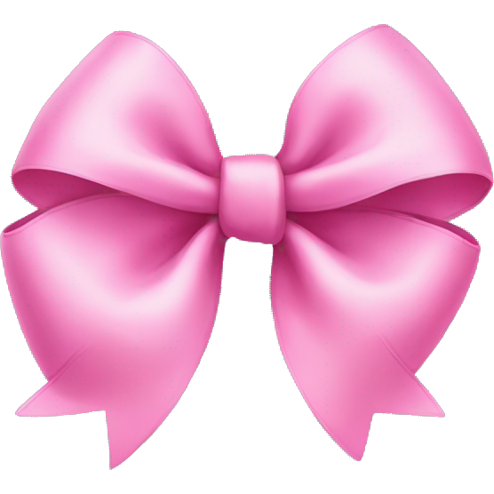 Pink bow