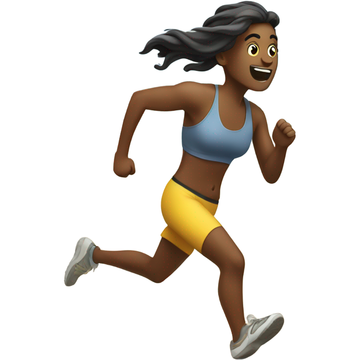 Running on the beach