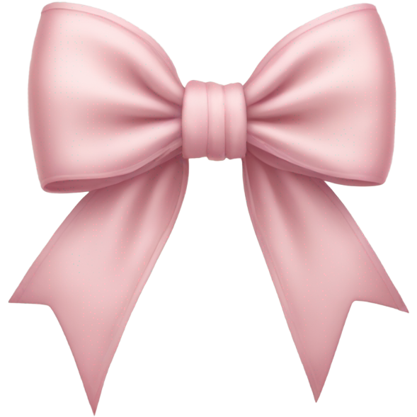 Light pink bow