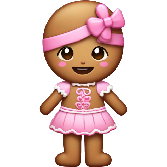 Pink girly gingerbread