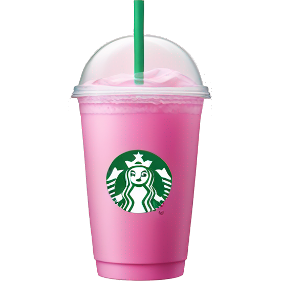 Pink starbucks refresher