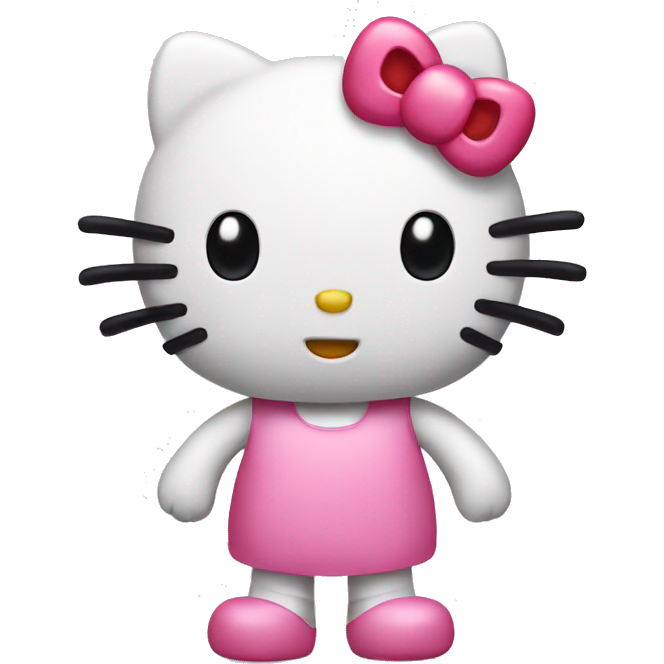 Hello kitty with arms and legs