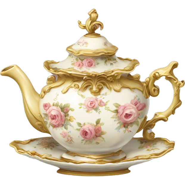 Rococo tea set