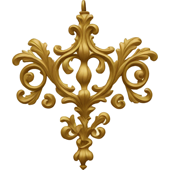 Vintage ornate ornament