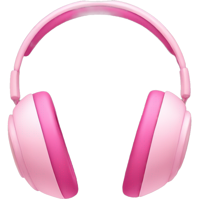 Cute Apple headphones that are pink and baby pink