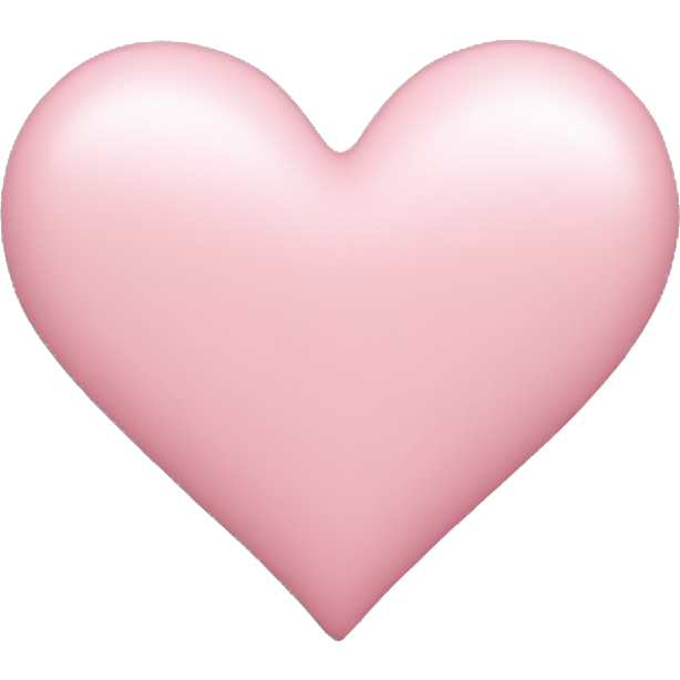 Light pink heart