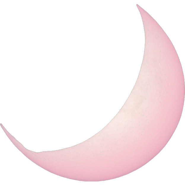 Pastel pink moon