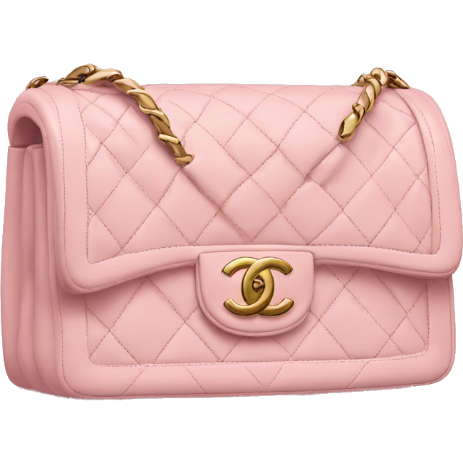 Light pink Chanel handbag