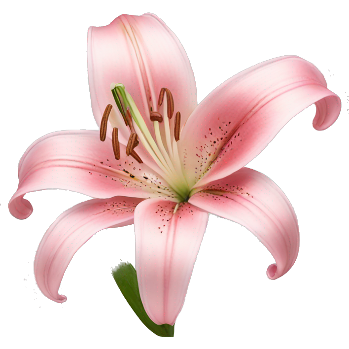 Light pink lilium