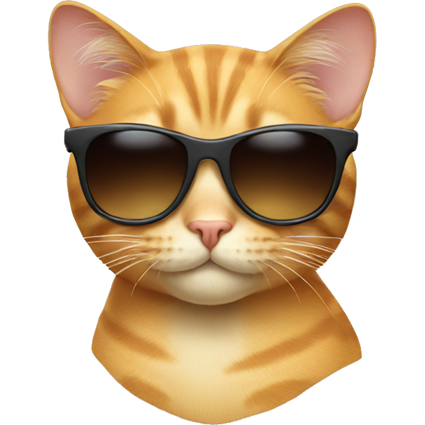 Cat with sunglasses