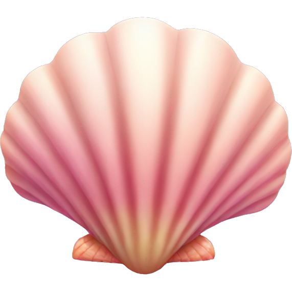 Pink ocean shell