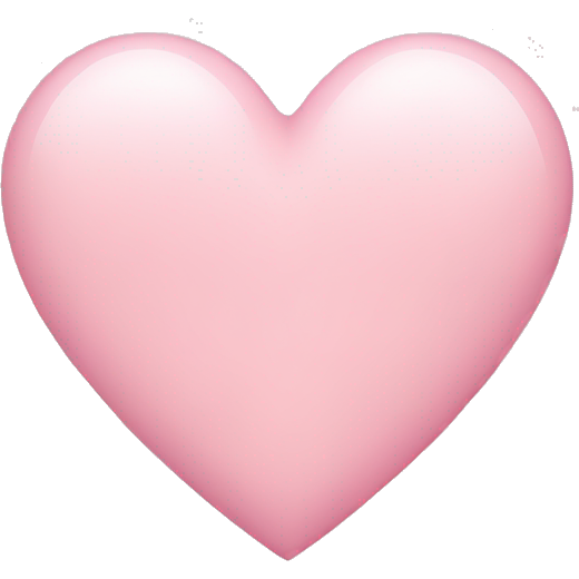 Light pink heart