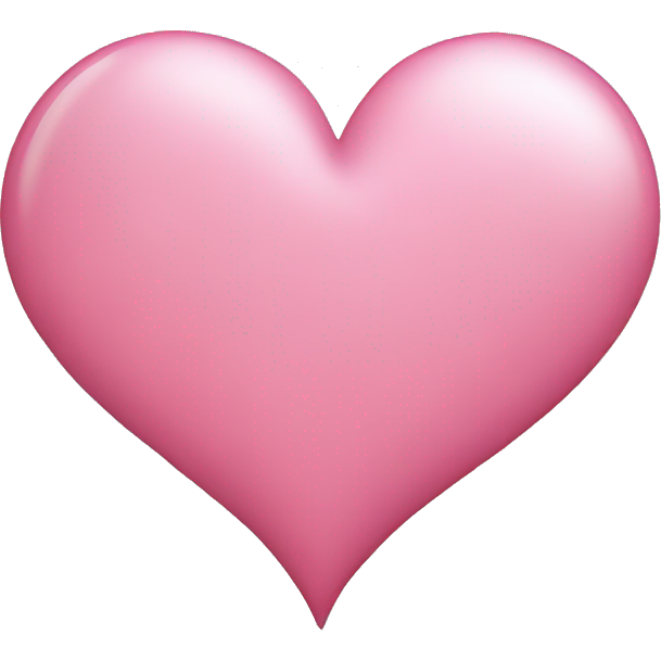 Pink basic heart