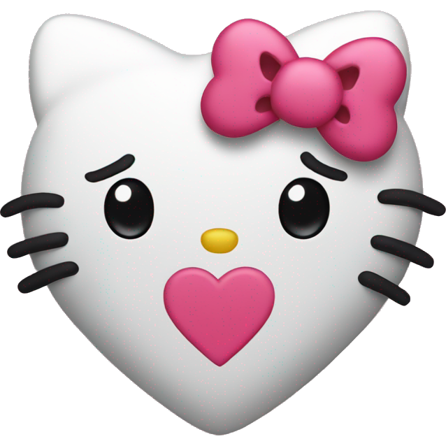 Hello kitty heart