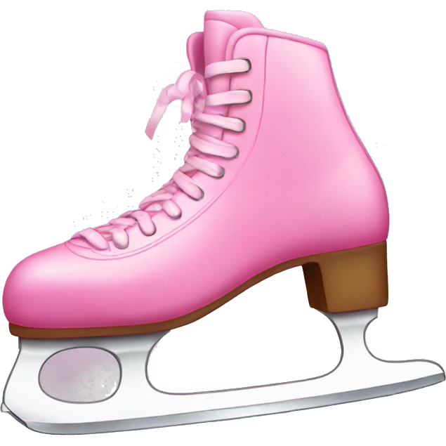 Pink ice skate