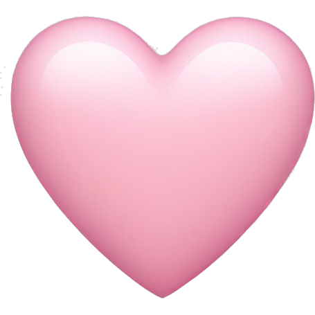 Light pink heart