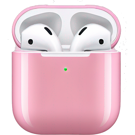 Pink airpods