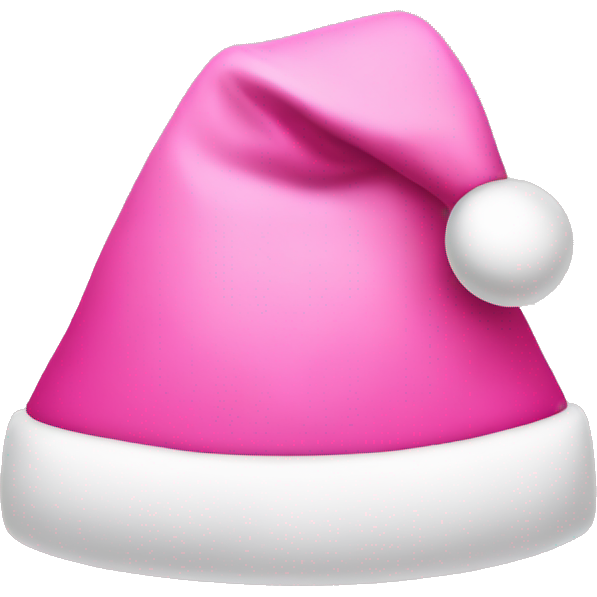 Pink christmas hat