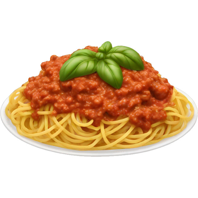 Spaghetti bolognese