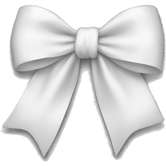 White bow