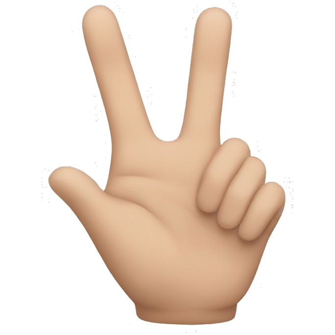 Hand sign 3