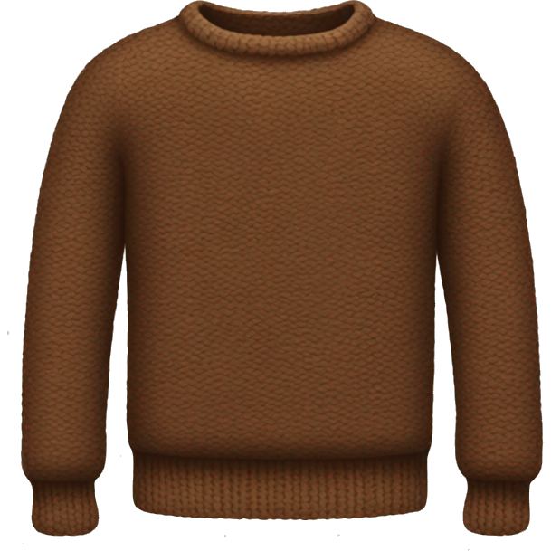 Brown sweater