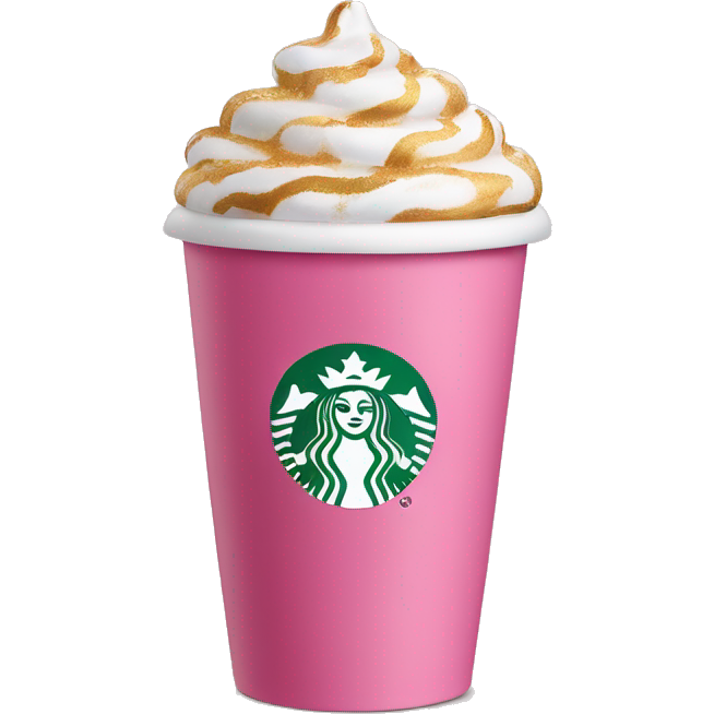 Pink starbucks christmas cup