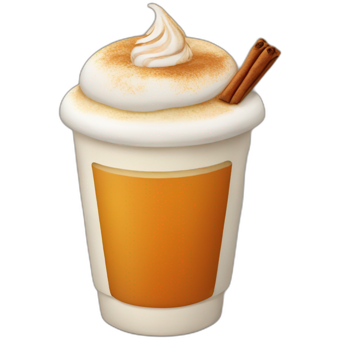 Pumpkin spiced latte