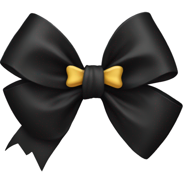 Black bow