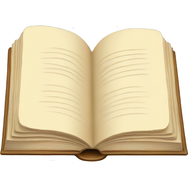 Cream colored book