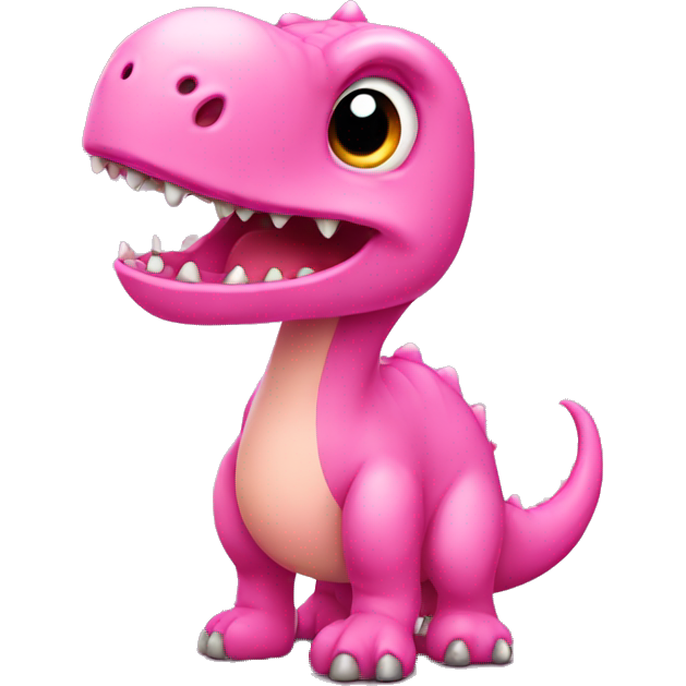 Pink dinosaur