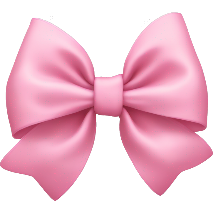 Light pink bow on light pink bow
