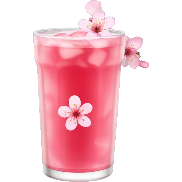 Cherry Blossom ice tea