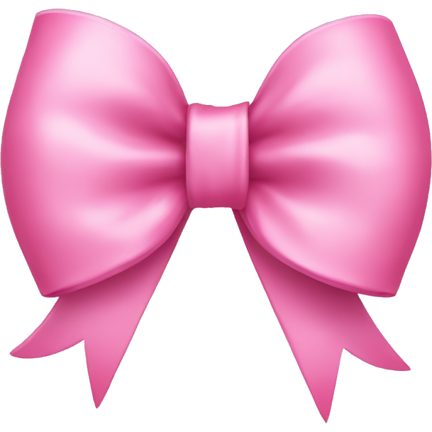 Pink bow
