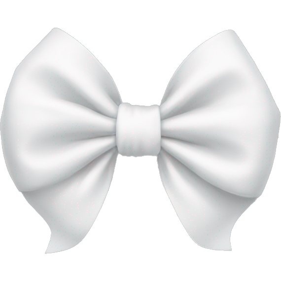 White bow