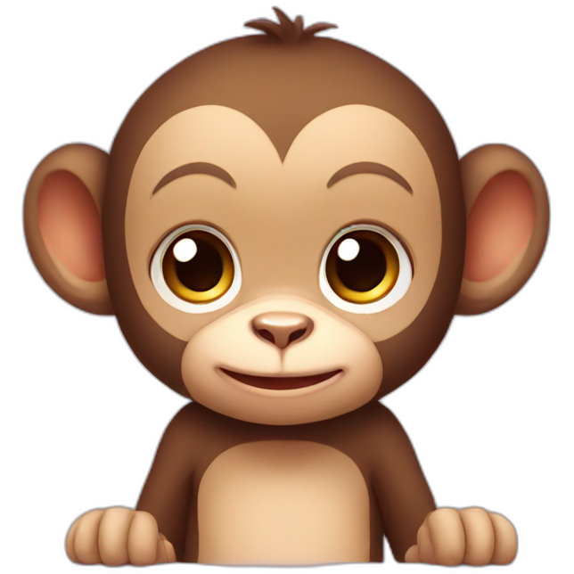 Cute baby monkey
