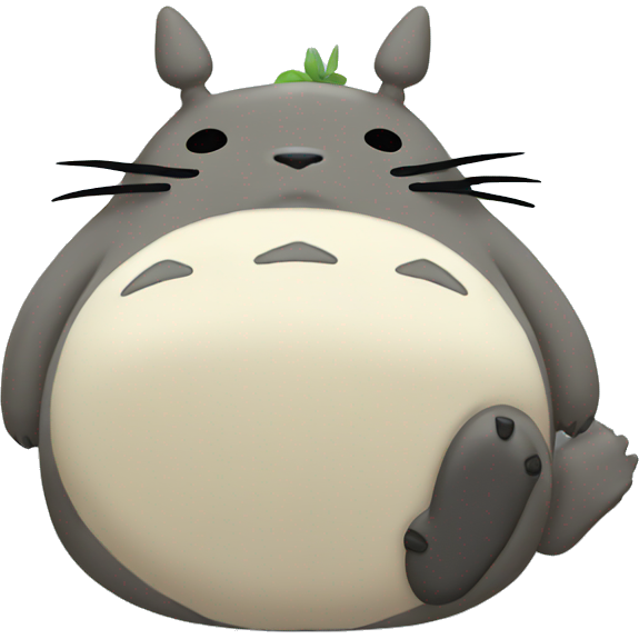 Totoro sleeping