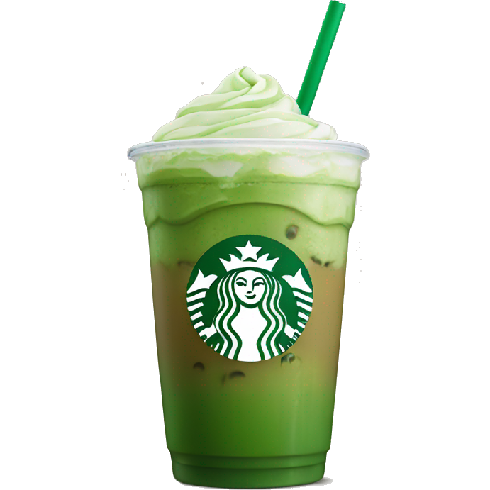 Starbucks iced matcha latte