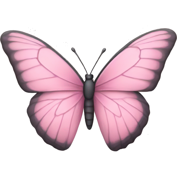 Pastel pink butterfly
