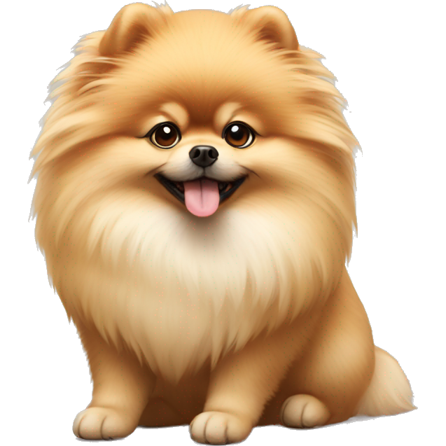 Fluffy Pomeranian