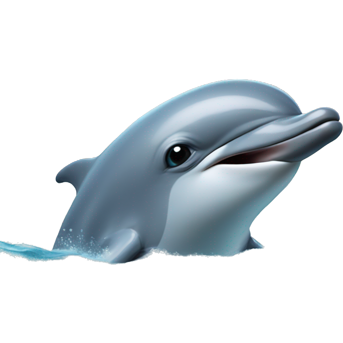 Dolphin doing the "I just want to be part of your symphony" meme
