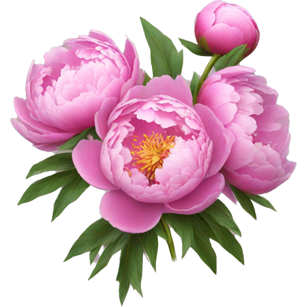 Peonies flowers