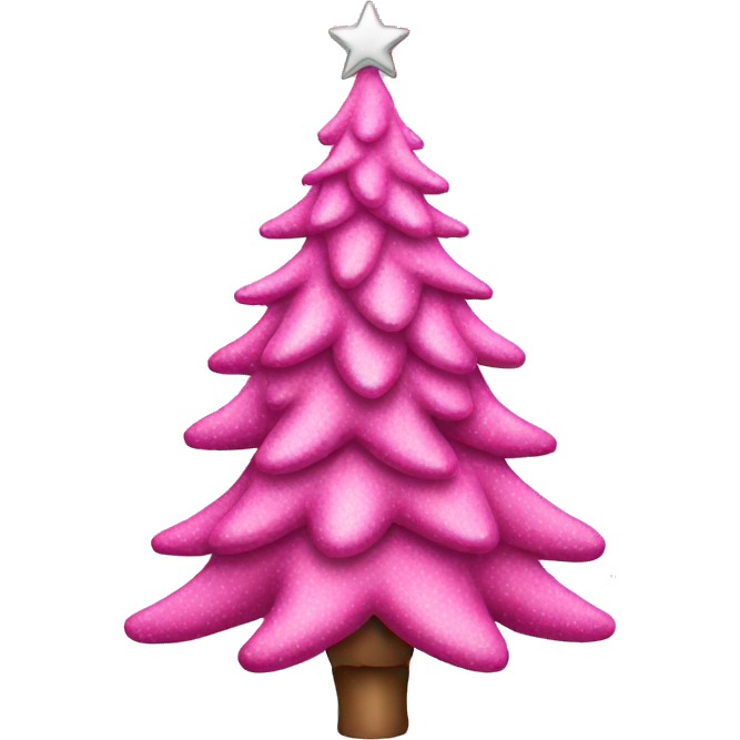 Pink Christmas tree