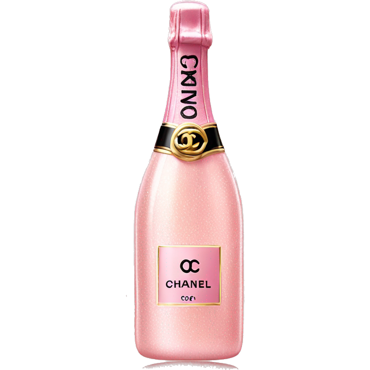 Pink Chanel champagne