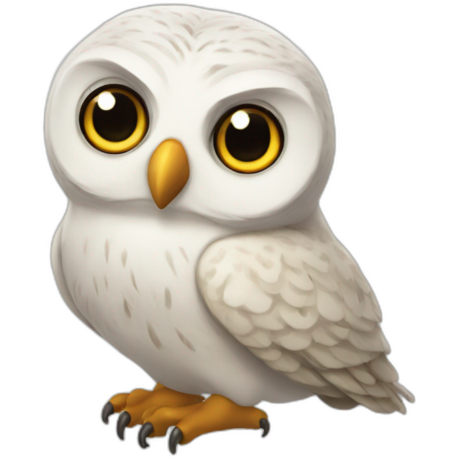 Hedwig the owl from harry potter