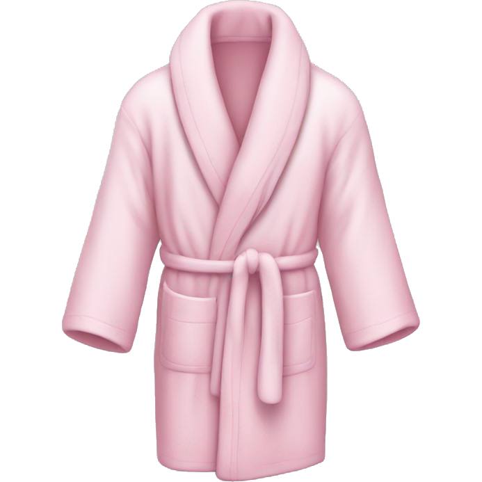 Light pink bath robe