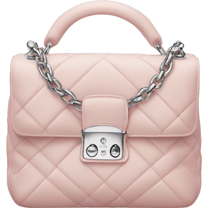 Light pink Dior bag