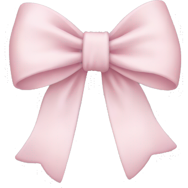Pale Pink bow