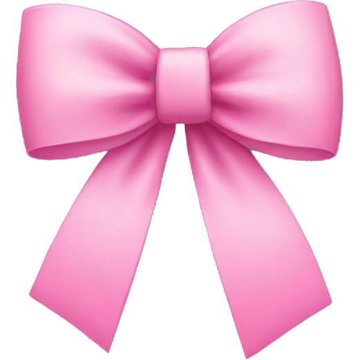 Pink bow