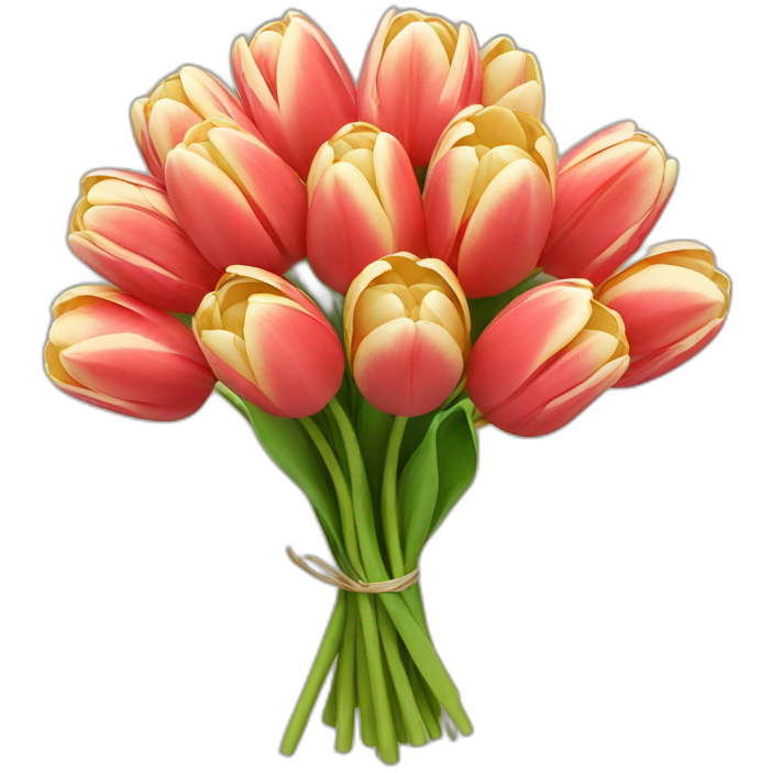 Bouquet o tulips